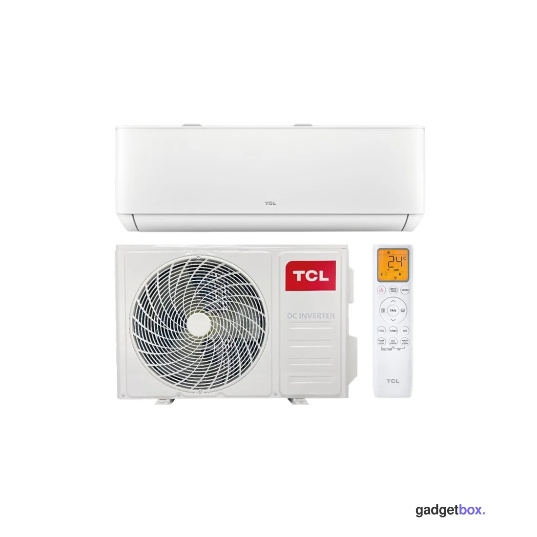Кондиционер настенный TCL BreezeIN TAC-BR24HSV/TB (в комплекте с медными трубами, Wi-Fi) Белый