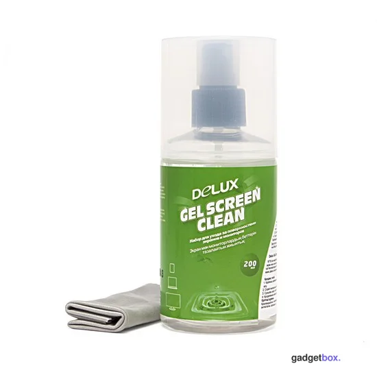 Чистящий набор Delux Gel Screen Clean