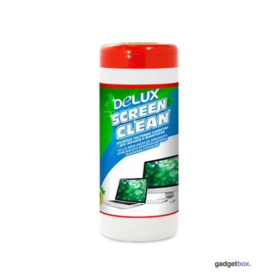 Чистящие салфетки Delux Screen Clean 100