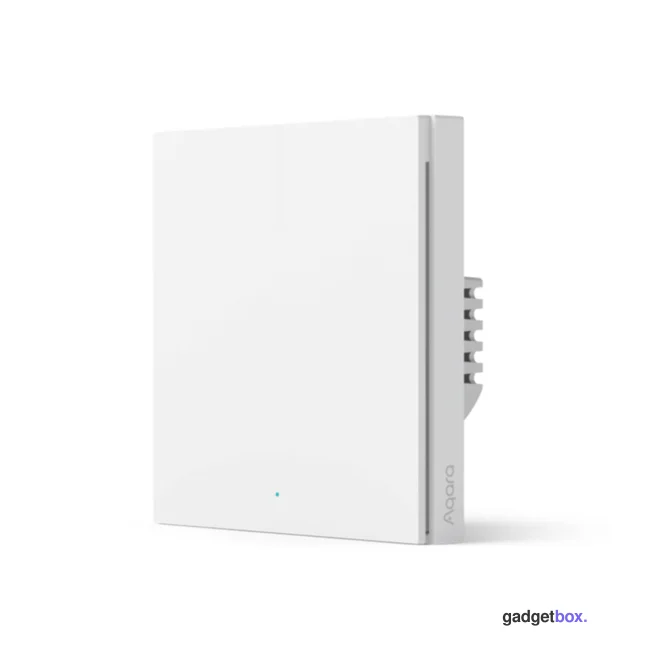 Настенный выключатель одноклавишный Aqara Smart Wall Switch H1 (With Neutral, Single Rocker)