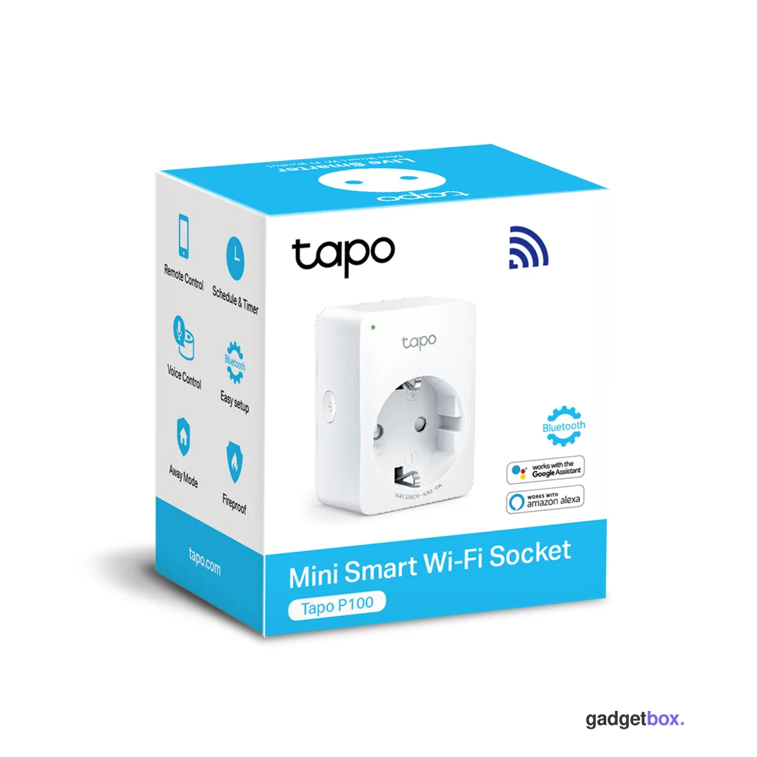 Умная мини Wi-Fi розетка TP-Link Tapo P100(1-pack)
