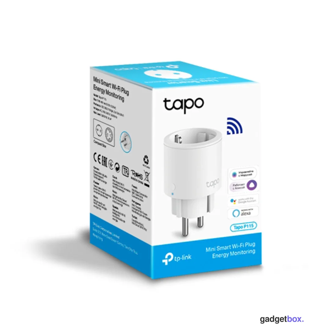Умная мини Wi-Fi розетка TP-Link Tapo P115