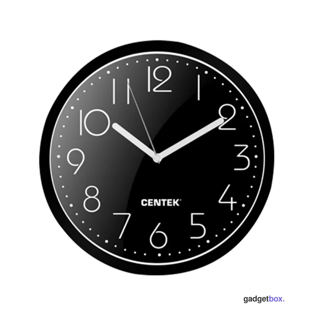 Часы настенные Centek СТ-7105 Черный