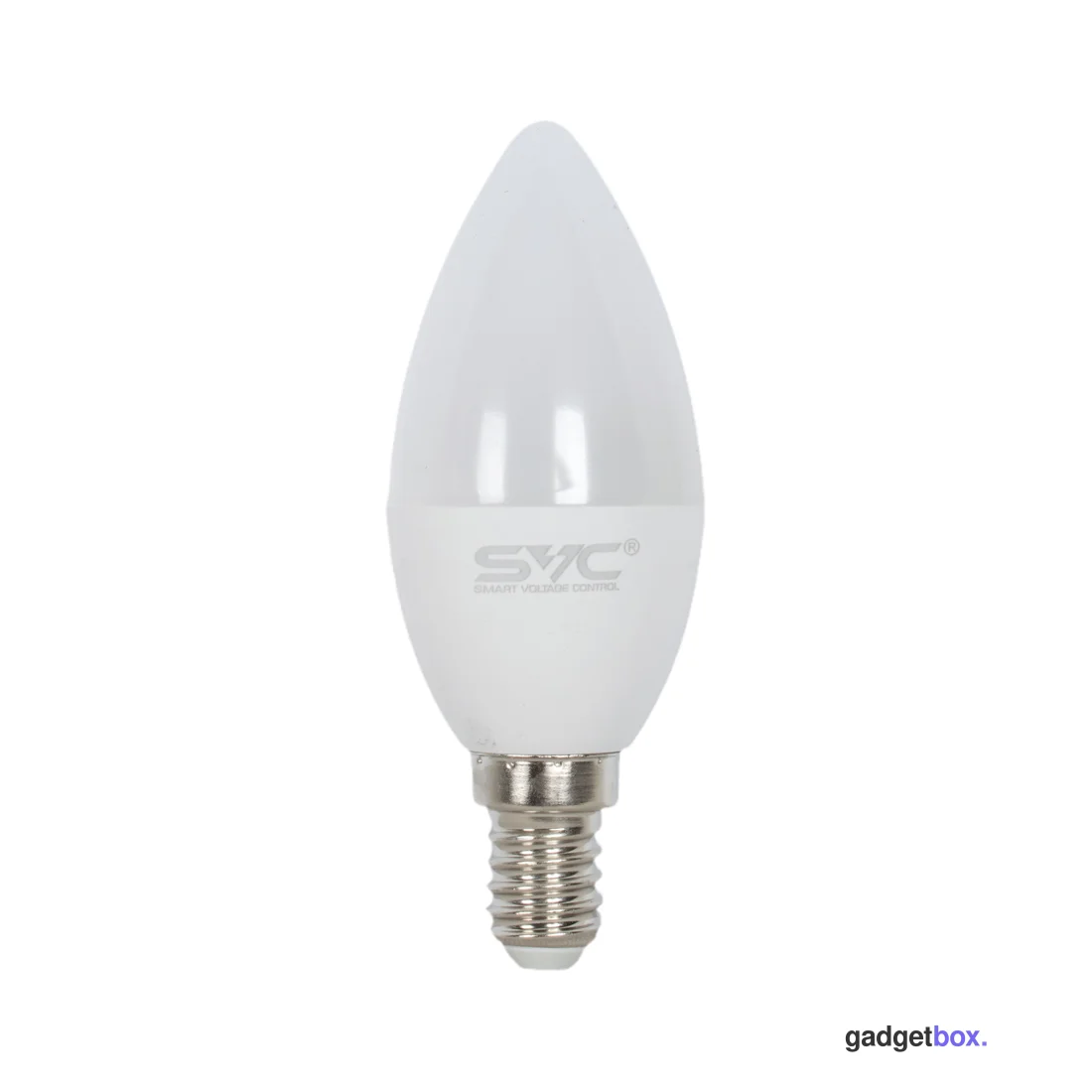 Лампа светодиодная SVC LED C35-7W-E14-6500K Свеча Холодный