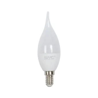 Лампа светодиодная SVC LED CB35-9W-E14-4000K Свеча на ветру Нейтральный