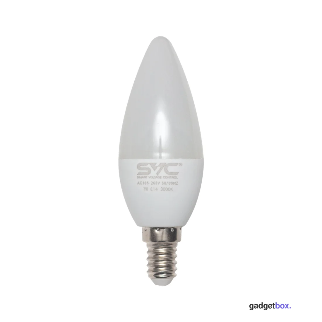 Эл. лампа светодиодная SVC LED C35-7W-E14-3000K, Тёплый