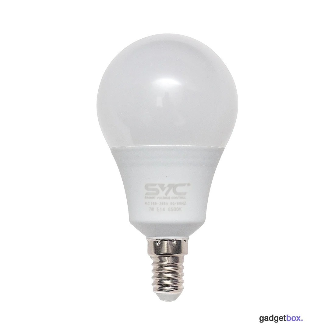Эл. лампа светодиодная SVC LED G45-7W-E14-6500K, Холодный