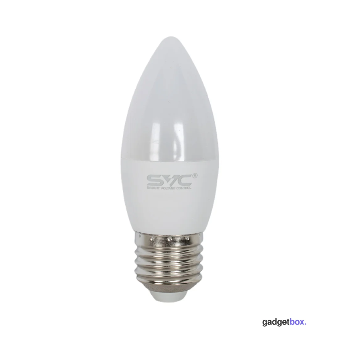Лампа светодиодная SVC LED C35-7W-E27-3000K Свеча Тёплый
