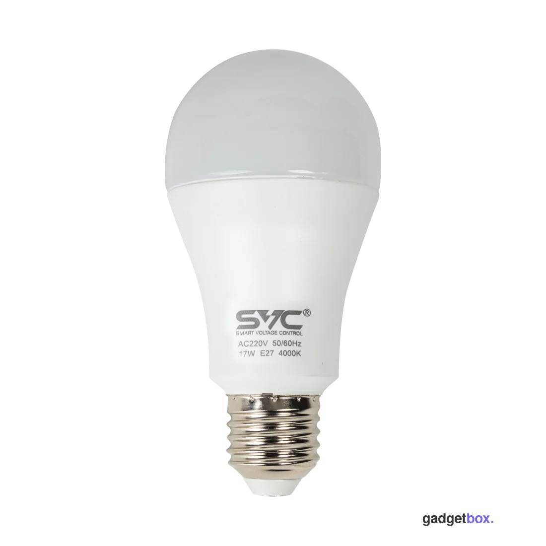 Лампа светодиодная SVC LED A60-17W-E27-4000K Нейтральный