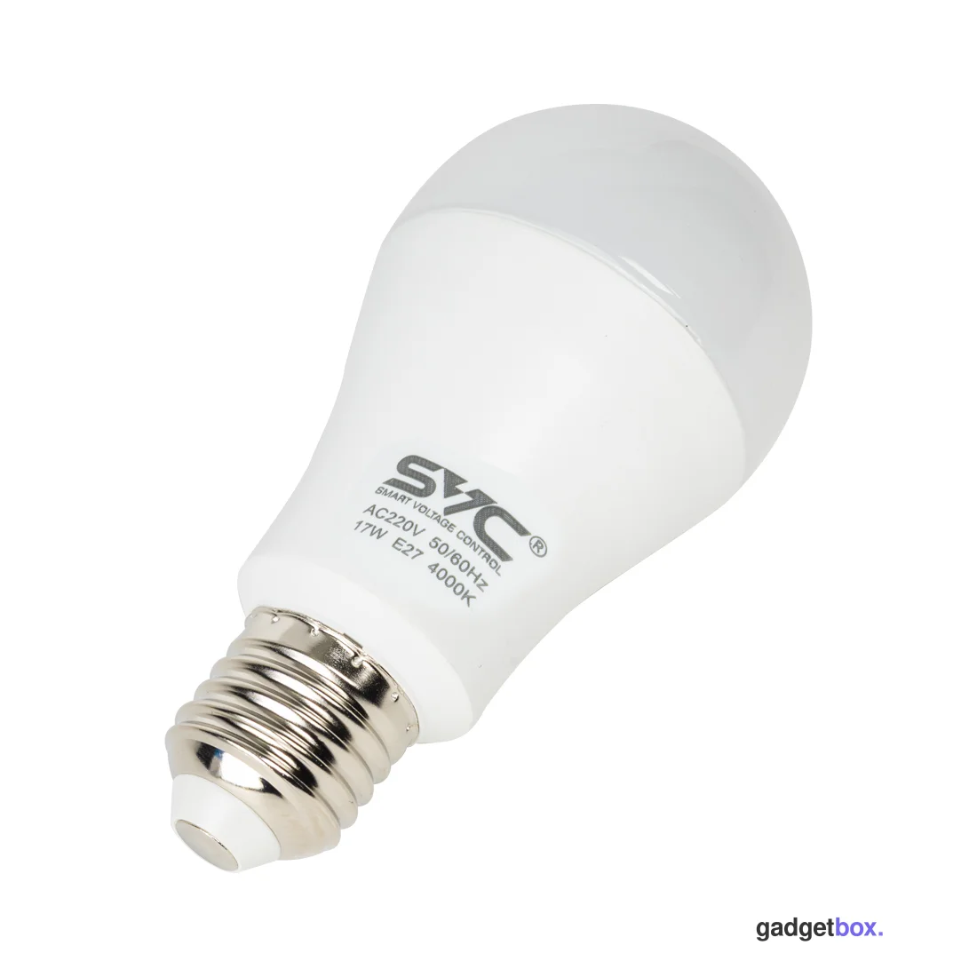 Лампа светодиодная SVC LED A60-17W-E27-4000K Нейтральный