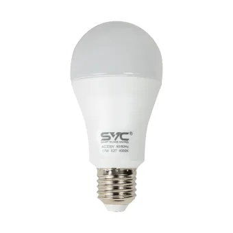 Лампа светодиодная SVC LED A60-17W-E27-4000K Нейтральный