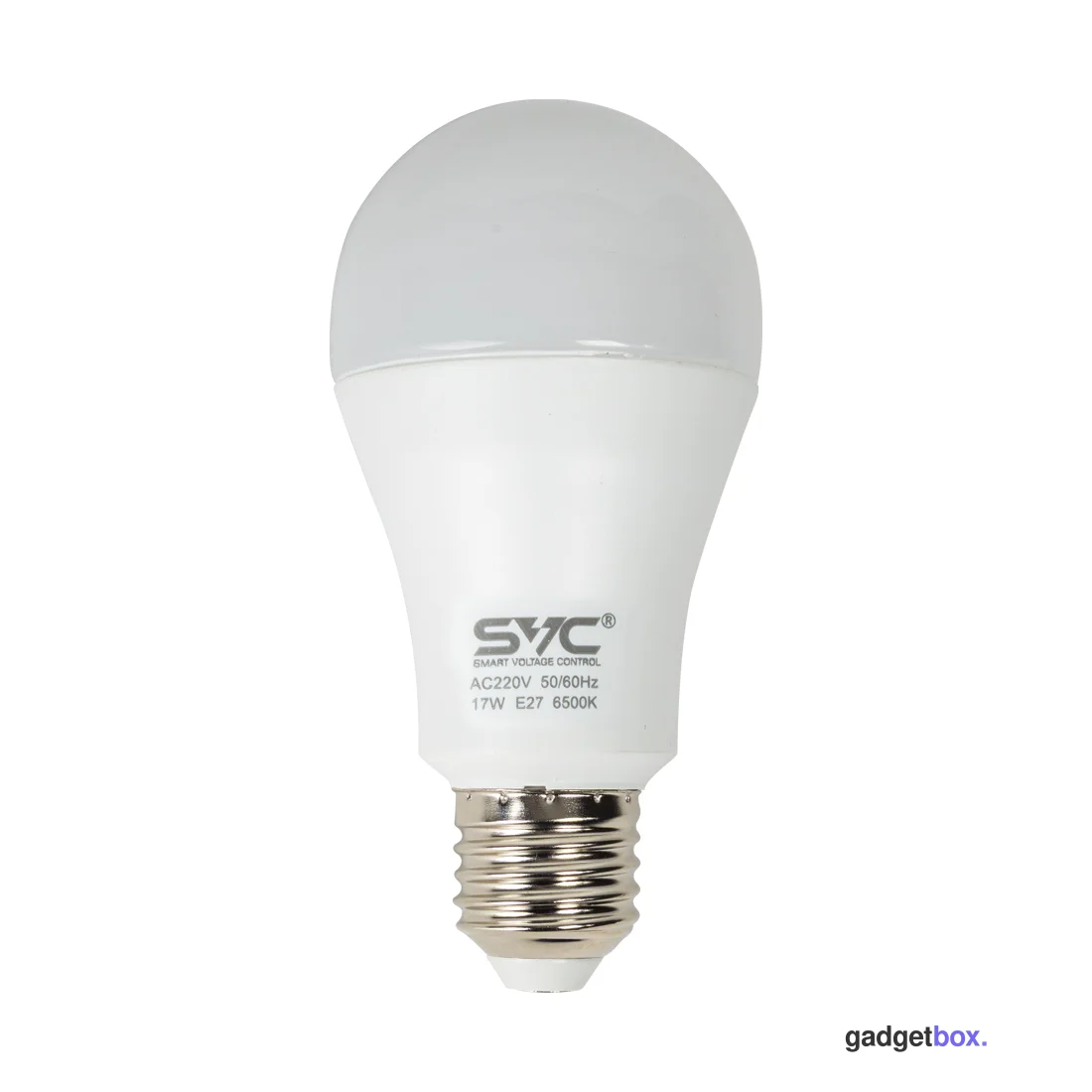 Лампа светодиодная SVC LED A60-17W-E27-6500K Холодный
