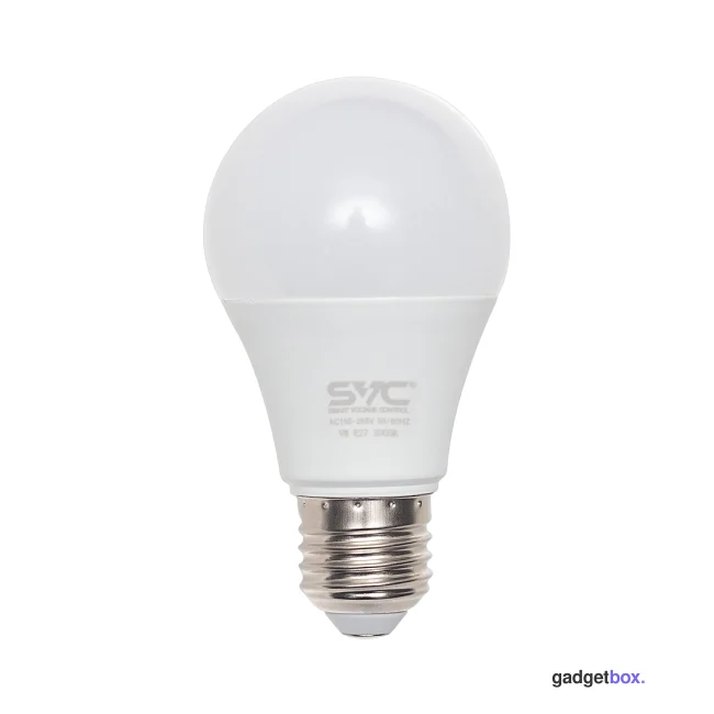 Эл. лампа светодиодная SVC LED G45-9W-E27-3000K, Тёплый