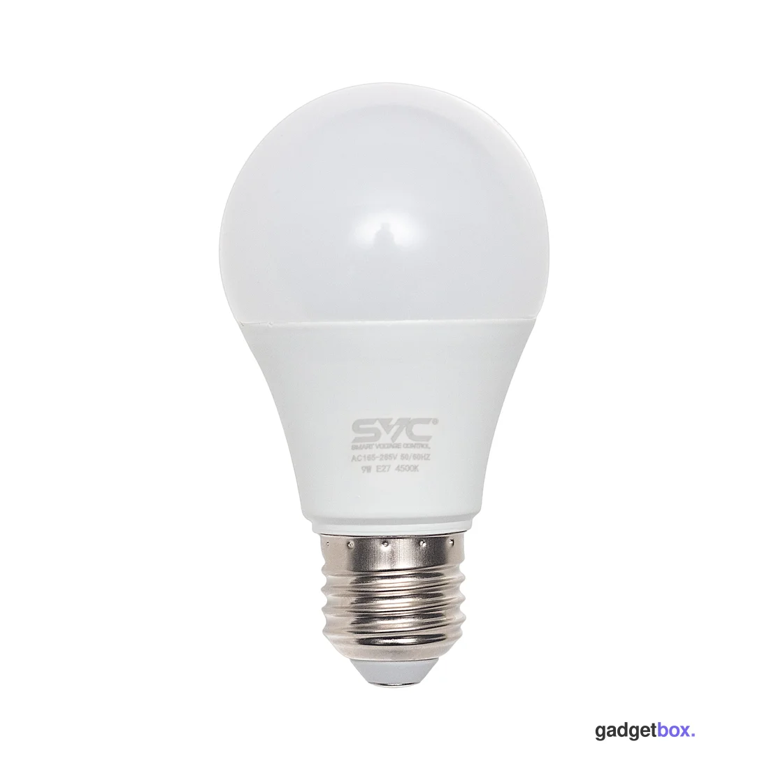 Эл. лампа светодиодная SVC LED G45-9W-E27-4500K, Нейтральный