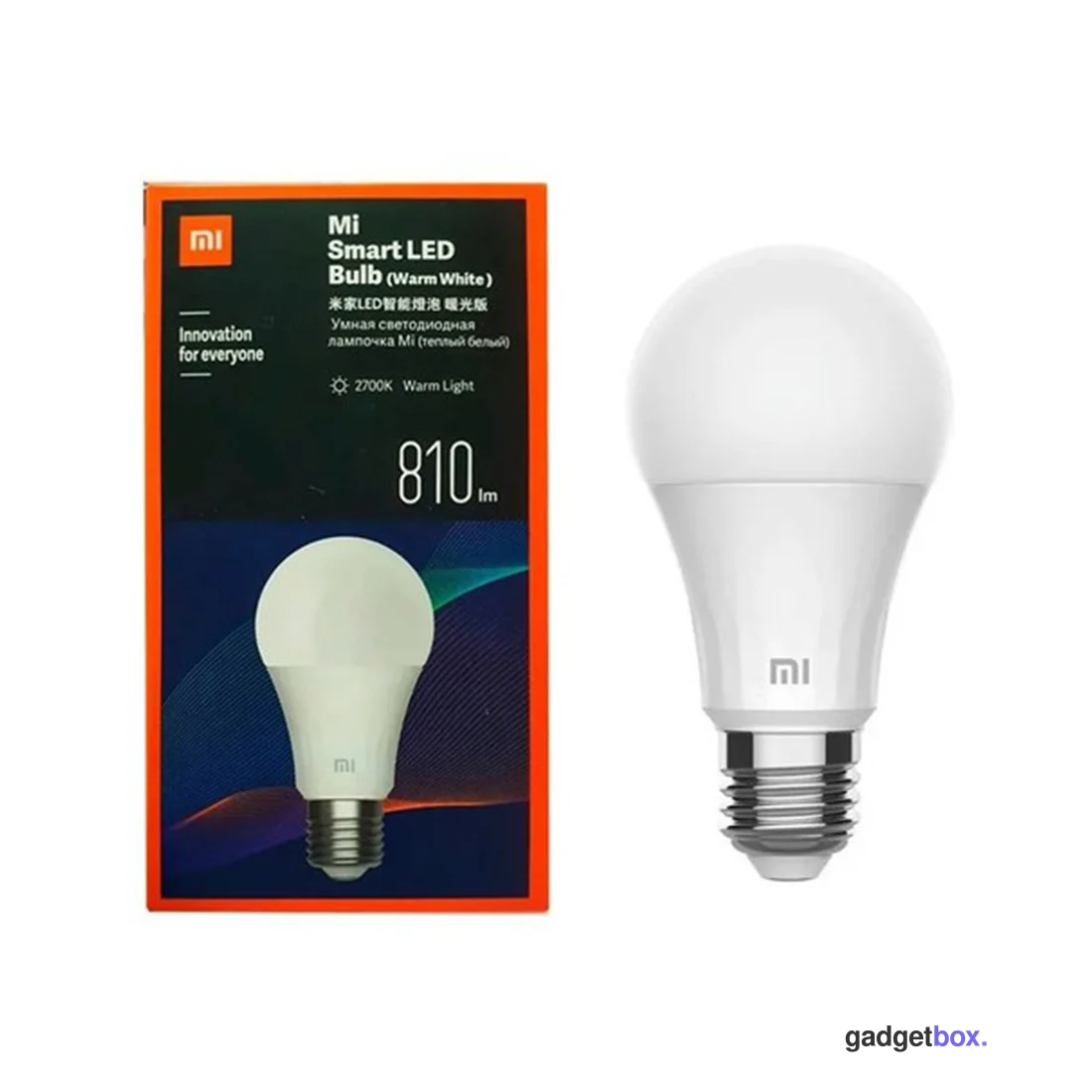 Лампочка Mi Smart LED Bulb (Warm White)