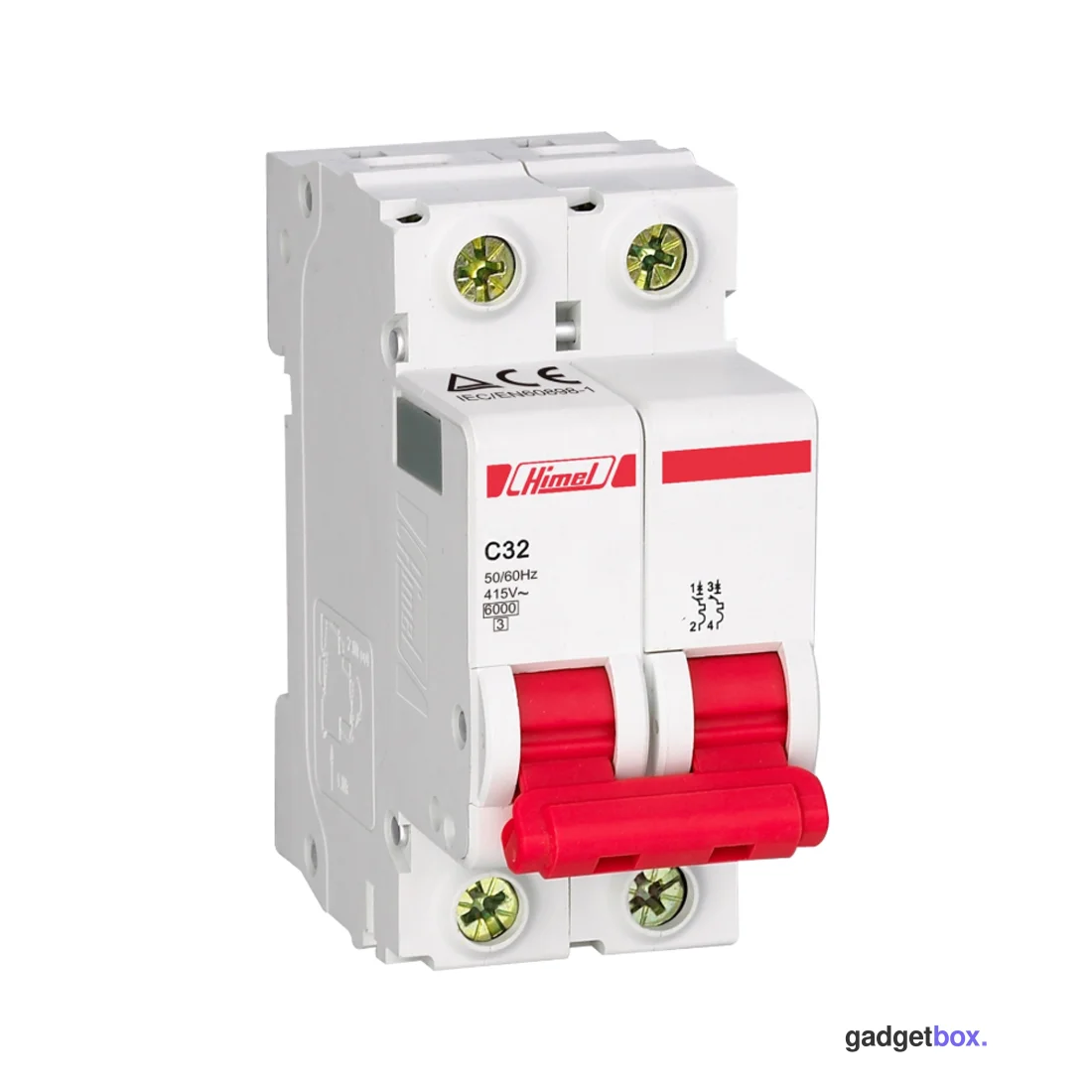 Автоматический выключатель Himel HDB3w 2Р 10А С 4,5кА