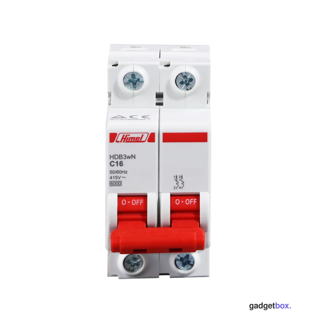 Автоматический выключатель Himel HDB3w 2Р 10А С 4,5кА