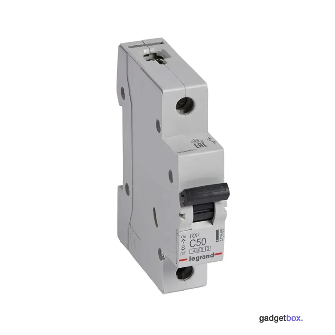 Автоматический выключатель Legrand 419669 1П C 50A RX3 4,5kA