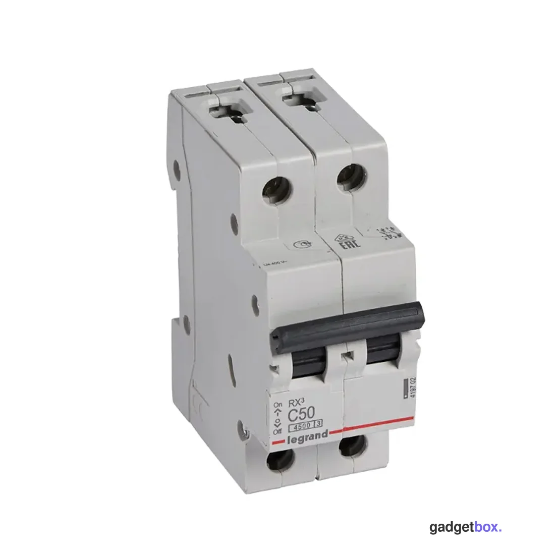 Автоматический выключатель Legrand 419702 2П C 50A RX3 4,5kA