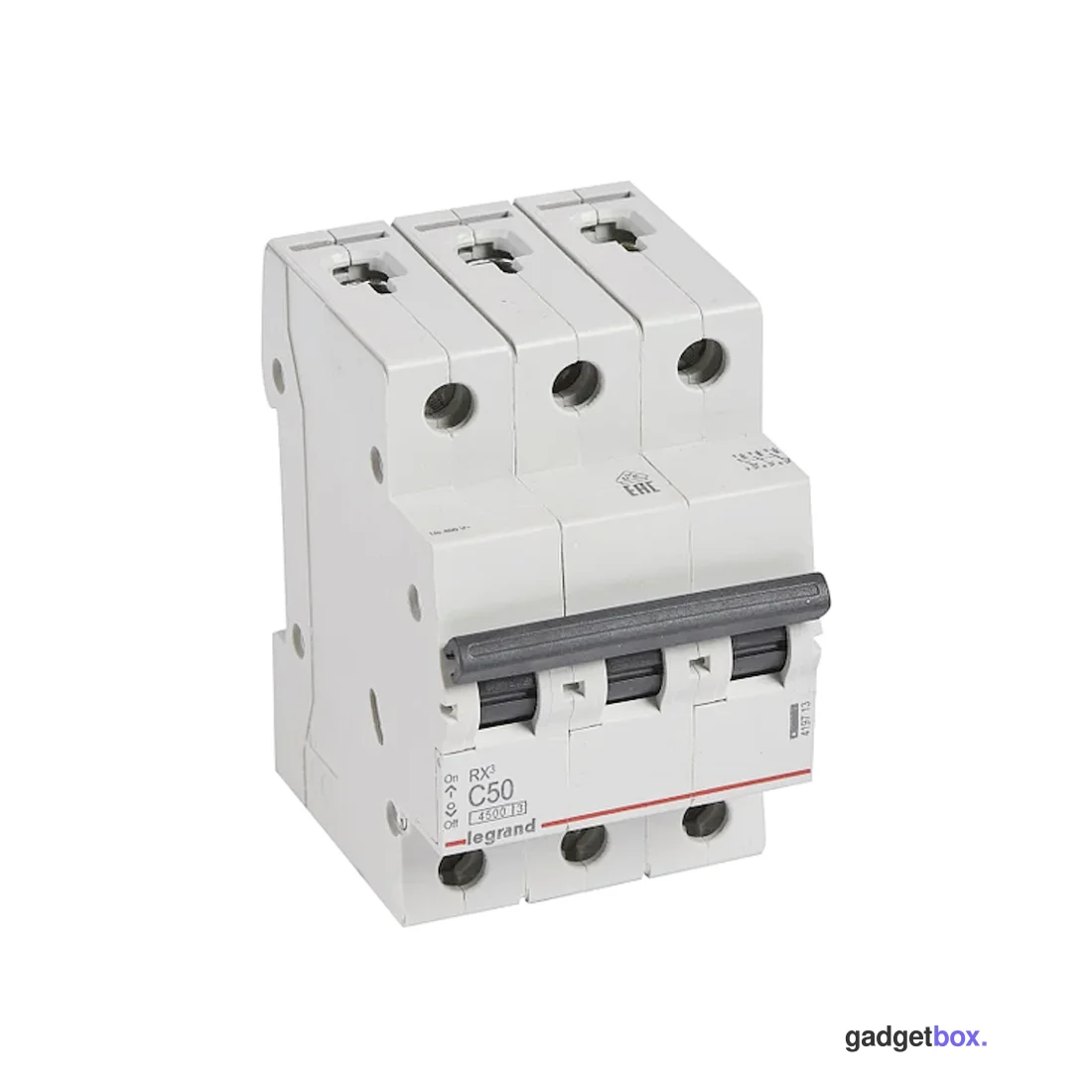 Автоматический выключатель Legrand 419713 3П C 50А RX3 4,5kA