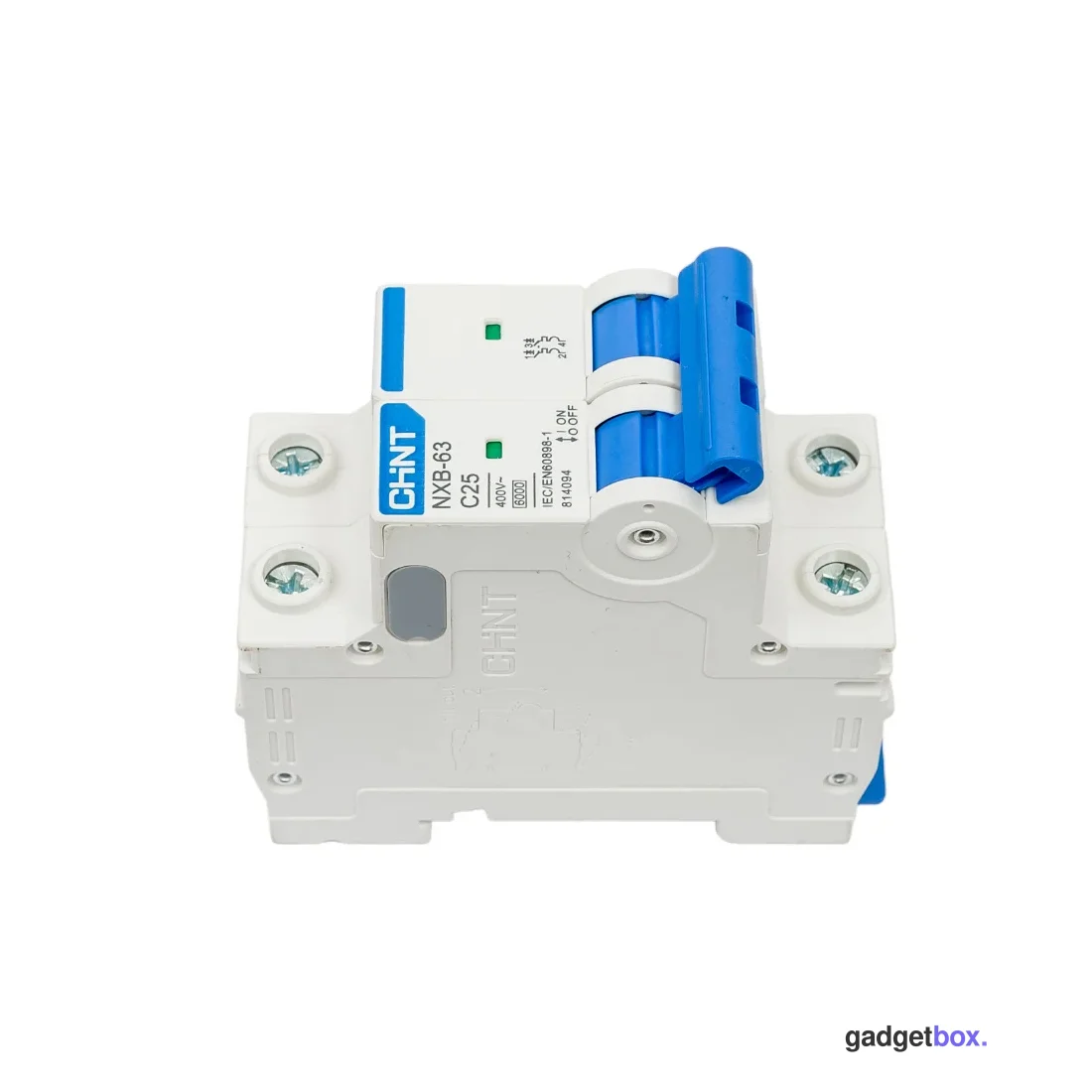 Автоматический выключатель CHINT NXB-63S 2P 6A C 4,5kA