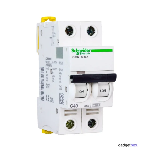 Автоматический выключатель SE A9F79240 Acti9 iC60N 2P С 40А 6 kA