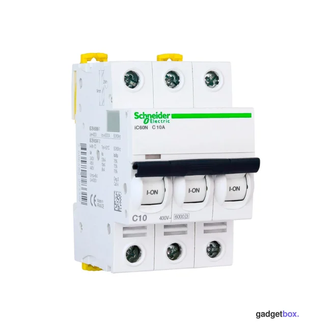 Автоматический выключатель SE A9F79325 Acti9 iC60N 3P 25А C 6кА