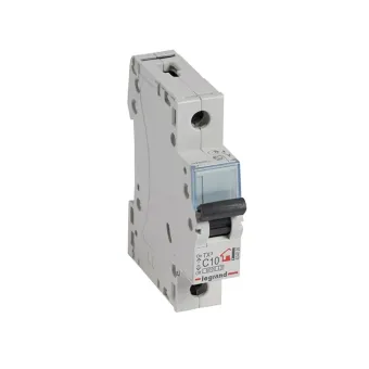 Автоматический выключатель Legrand 404026 1П C10A TX3 6000 6kA