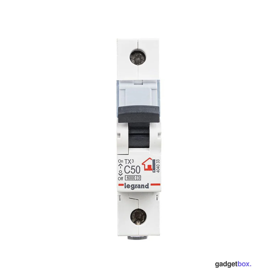 Автоматический выключатель Legrand 404033 1П C50A TX3 6000 6kA