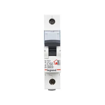 Автоматический выключатель Legrand 404033 1П C50A TX3 6000 6kA