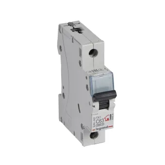 Автоматический выключатель Legrand 404034 1П C63A TX3 6000 6kA