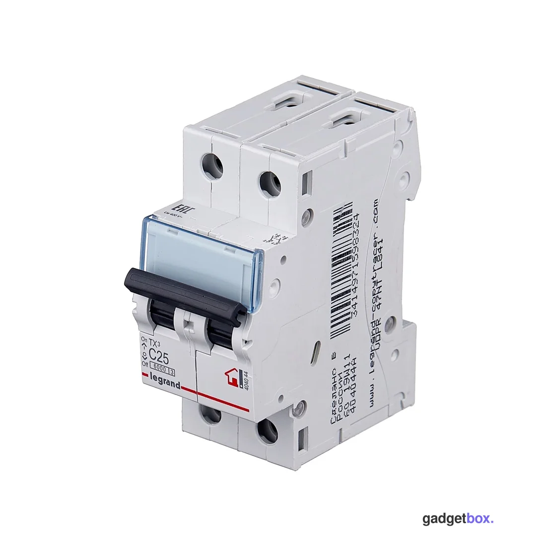 Автоматический выключатель Legrand 404044 2П C 25A TX3 6000 6kA