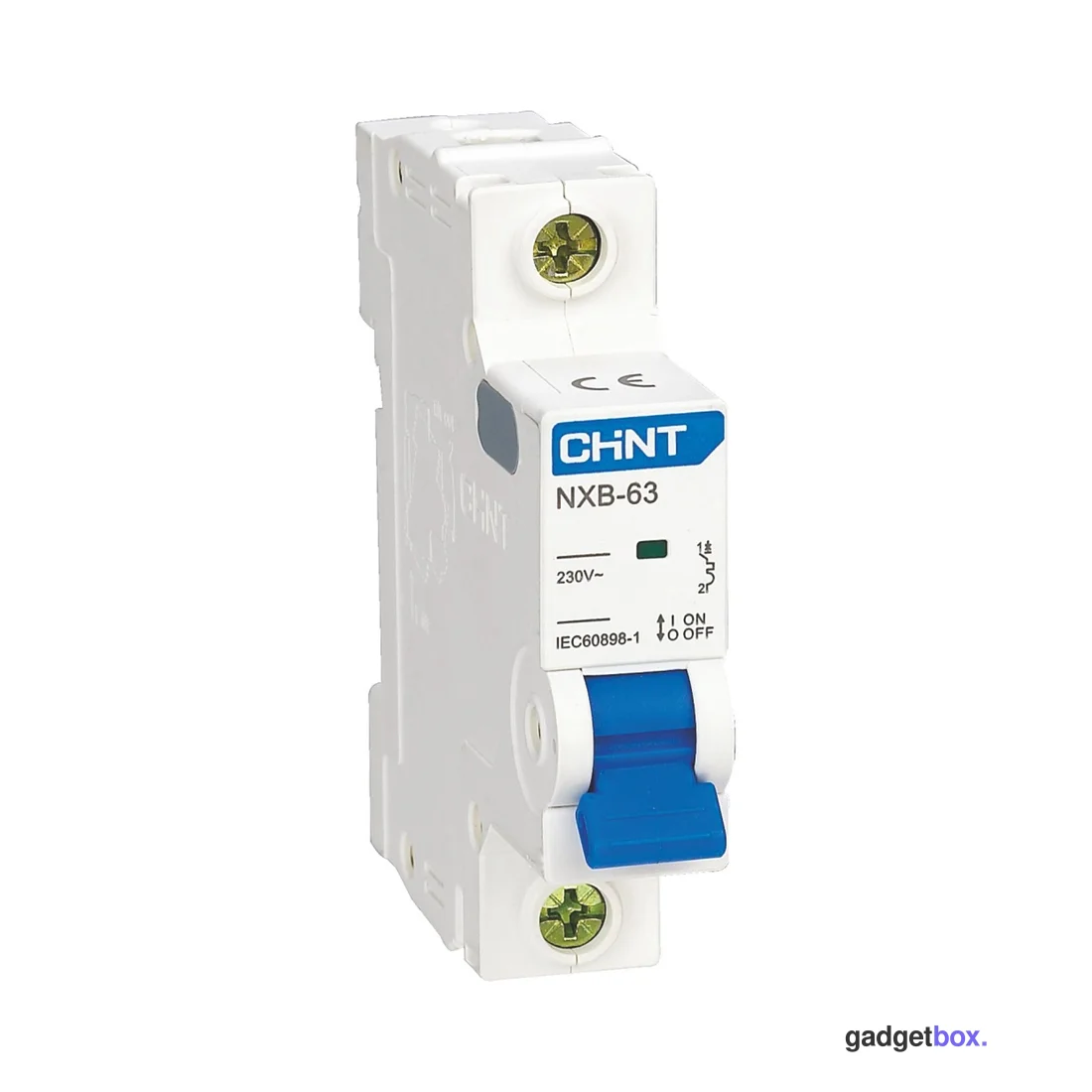 Автоматический выключатель CHINT NXB-63 1P 1A C 6kA