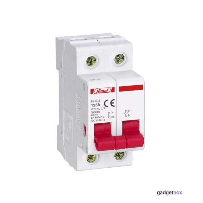 Выключатель-разъединитель Himel HDG3 2Р 63А