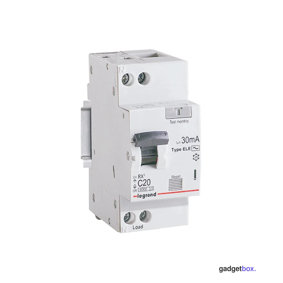 АВДТ Legrand 419400 1П+Н 20А АC RX3 30мA