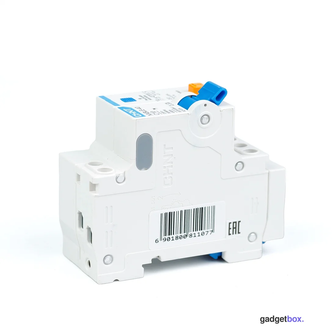 Дифференциальный автомат CHINT NXBLE-40 1P+N 10А C 30mA эектронный тип AC 4,5kA