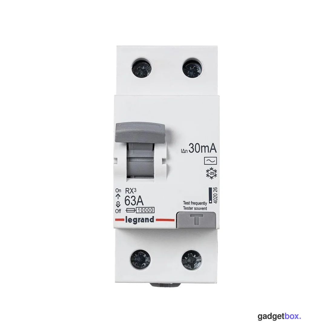 ВДТ Legrand 402026 2П 63А АC RX3 30мA