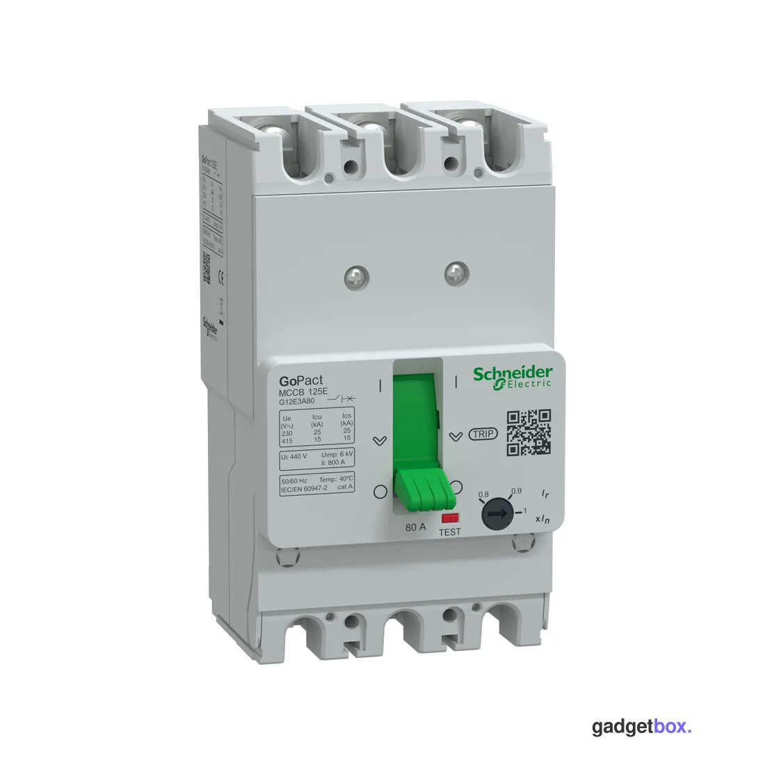 Автоматический выключатель SE G12E3A80 GoPacT 3P 80A 15kA