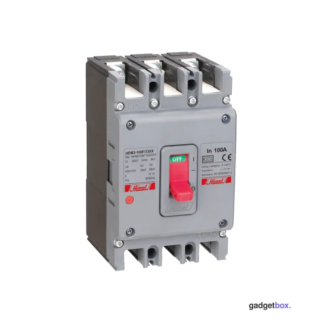 Автоматический выключатель Himel HDM3 100S/3P 80А