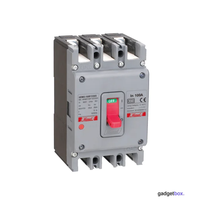 Автоматический выключатель Himel HDM3 100S/3P 100А