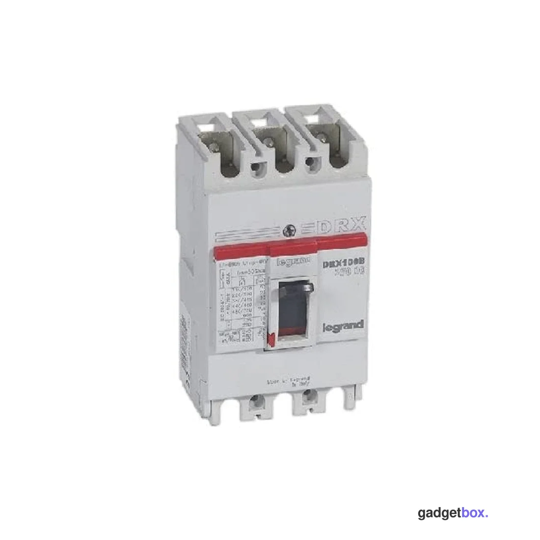 Автоматический выключатель Legrand 27039 3П 63A DRX125 10kA термомагнитный