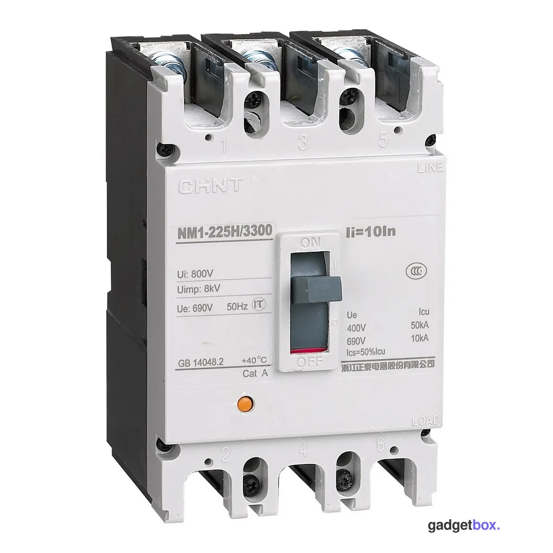 Автоматический выключатель CHINT NM1-250S/3Р 200A 25кА