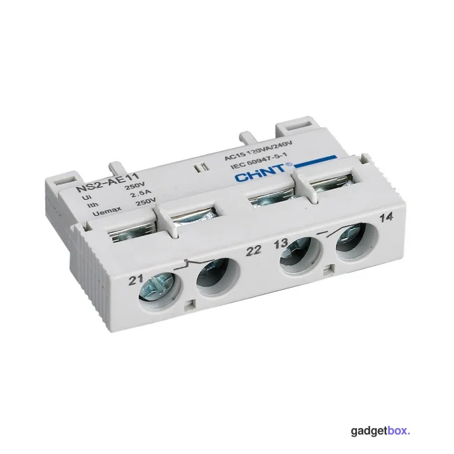 Доп.контакты поперечный CHINT NS2-AE11
