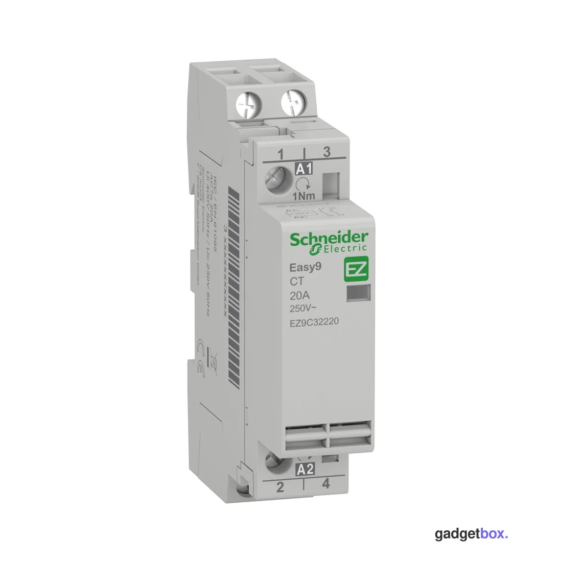 Контактор модульный SE EZ9C32220 20A 2НО 230/250В АС 50ГЦ