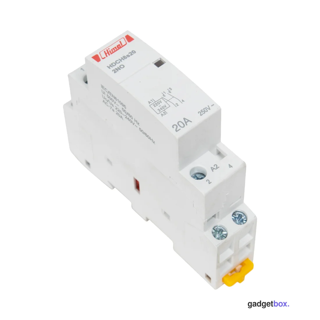 Модульный контактор Himel HDCH8S 2НО 20А 230В