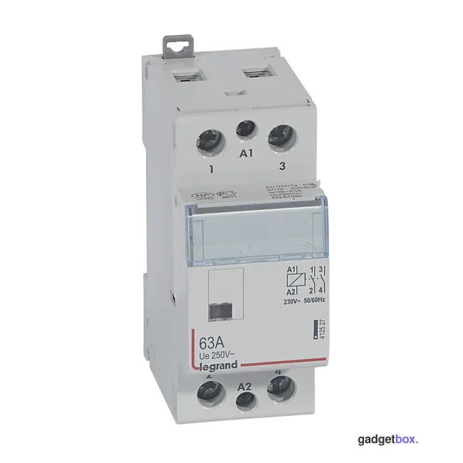 Модульный контактор Legrand 412527 2НО 63А CX³ 250/230В AC