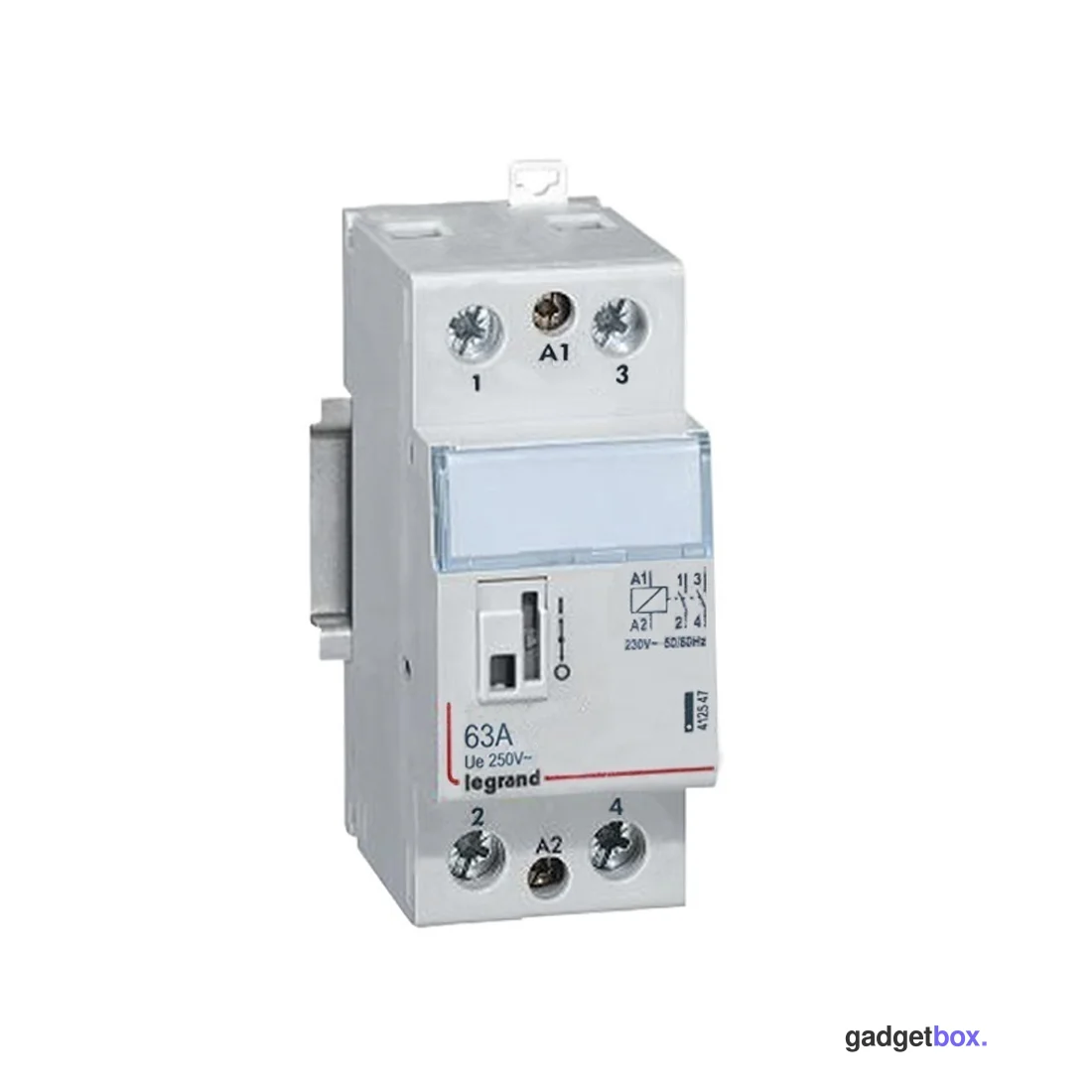 Модульный контактор Legrand 412547 2НО 63А CX³ 250/230В AC с руч.управления
