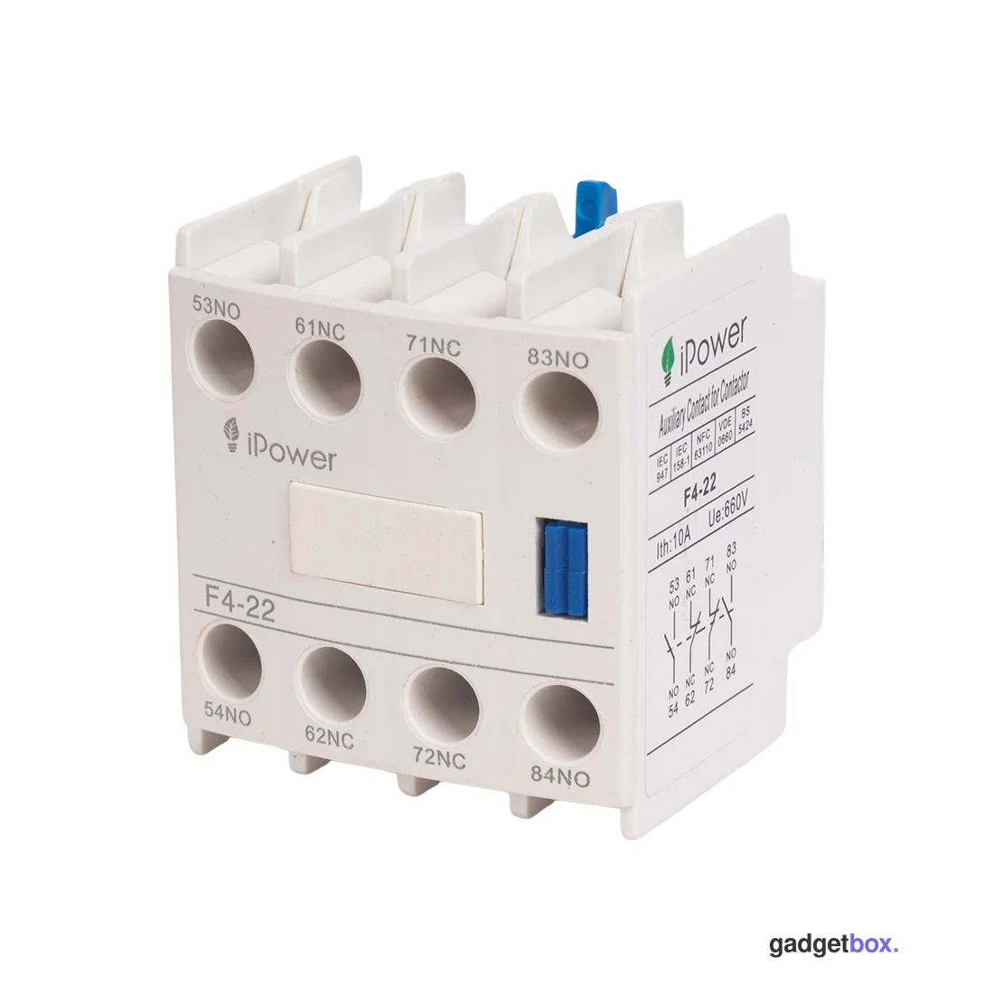 Блок доп.контактов iPower F4-22