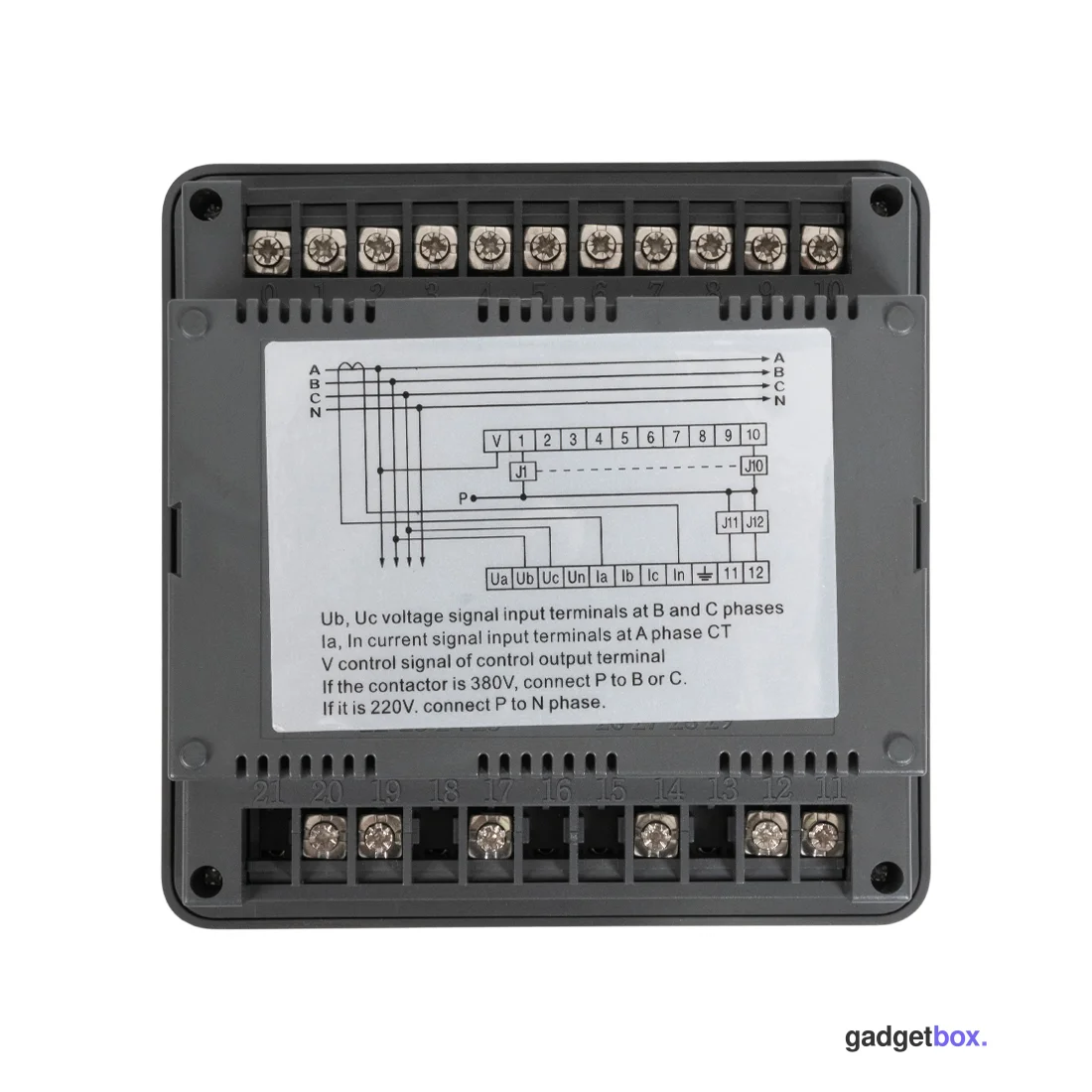 Регулятор реактивной мощности iPower JKW12 с 12-тью контурами