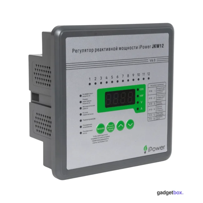 Регулятор реактивной мощности iPower JKW12 с 12-тью контурами